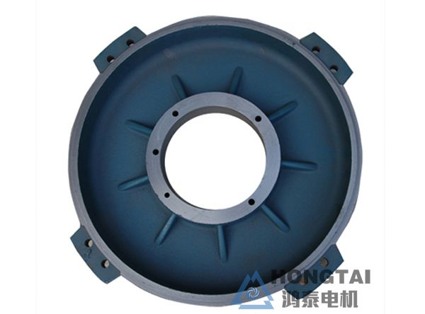 YBBP-160M-4电机端盖-铸铁-卧式平式-前后端盖-驱动端盖